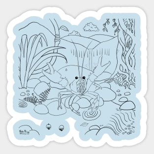 Crab Pond Sticker